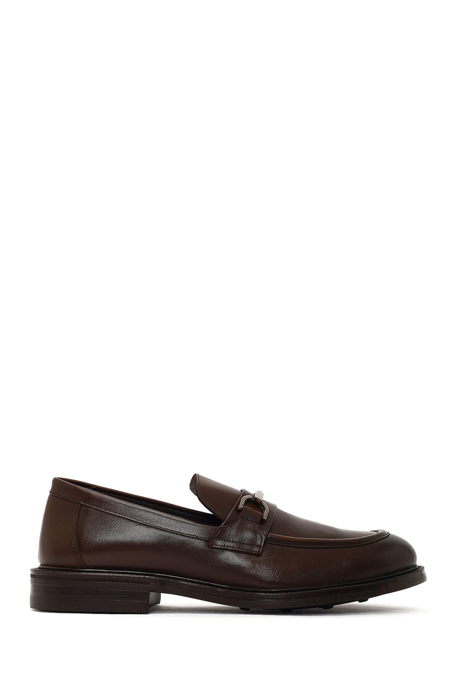 Men's Brown Leather Casual Loafer 25WFD750018 | Derimod