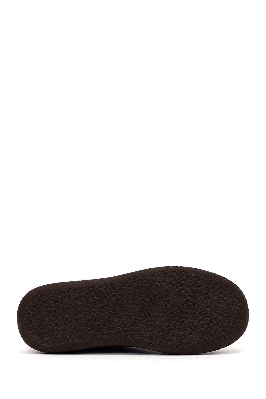 Woman Brown Buckled Thick-Soled Suede Teddy Loafer