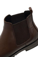 Men's Brown Leather Chelsea Boot | Derimod