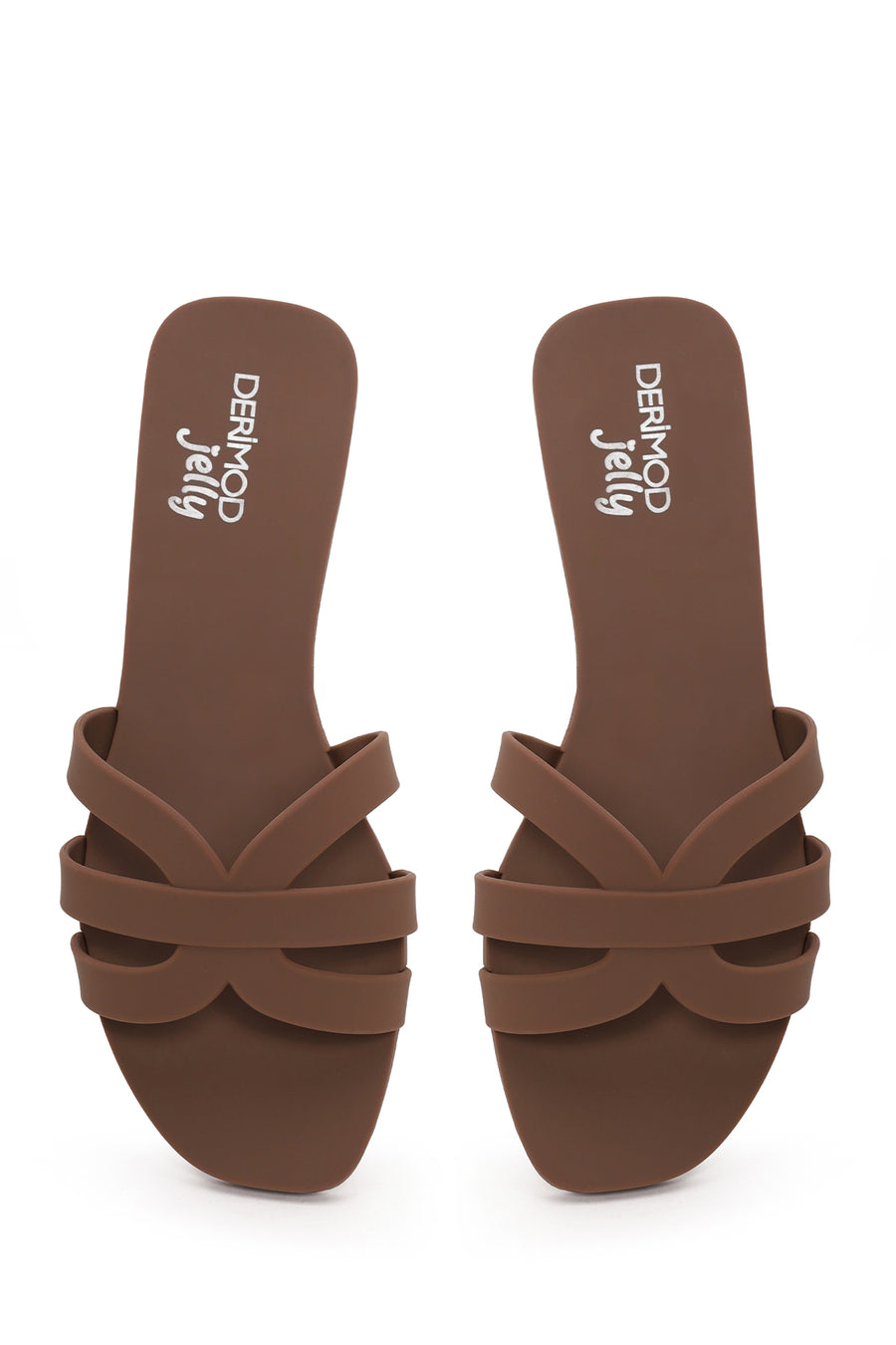 Woman Brown Jelly Slipper