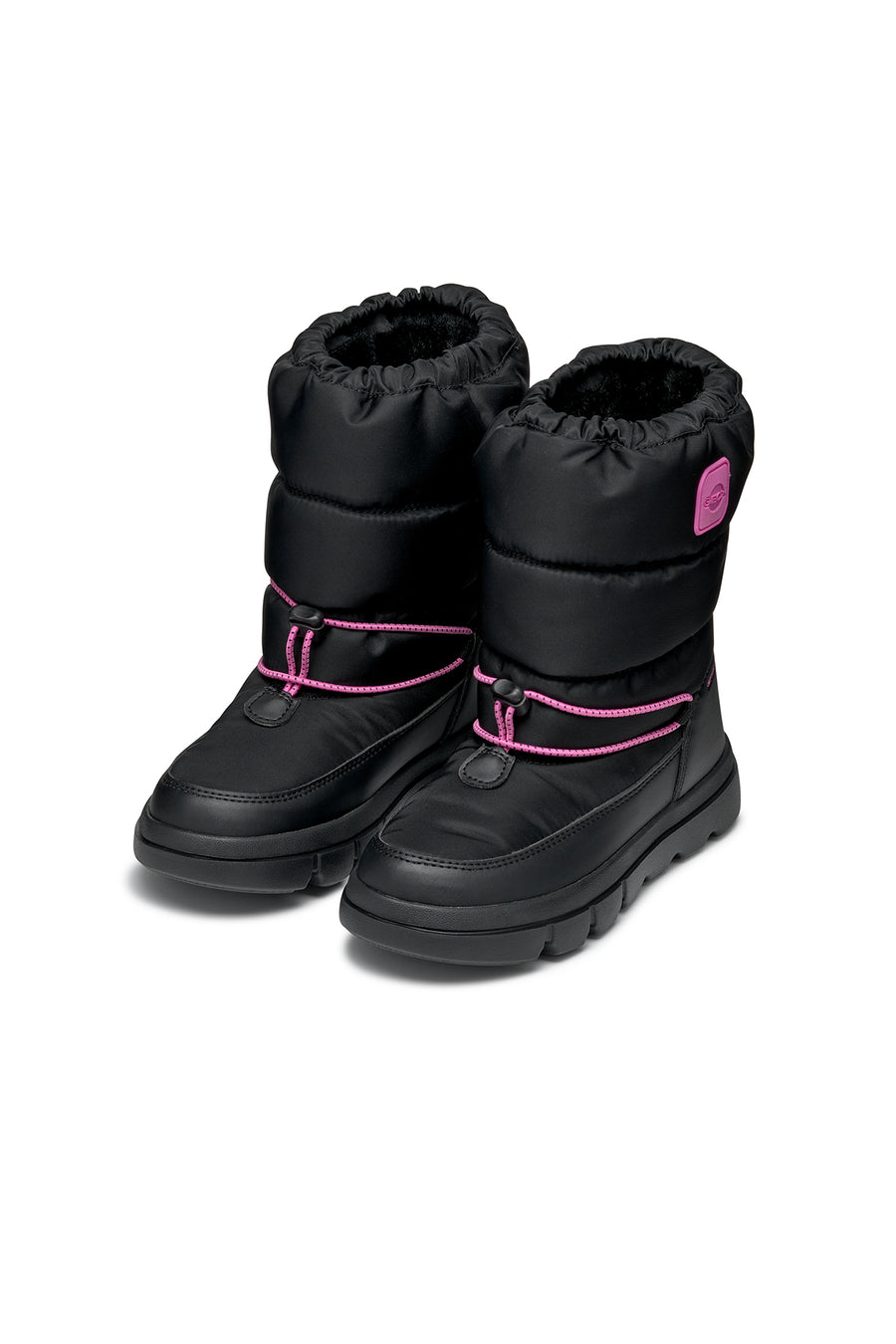 Geox Girls Black Willaboom Abx Waterproof Outdoor Boots