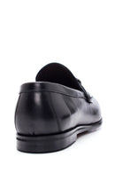 Men's Black Leather Classic Loafer | Derimod