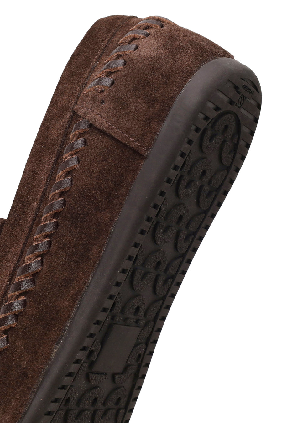 Woman Brown Tasselled Suede Loafer