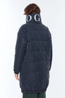 Stockholm Women's Black Softwear Coat | Derimod