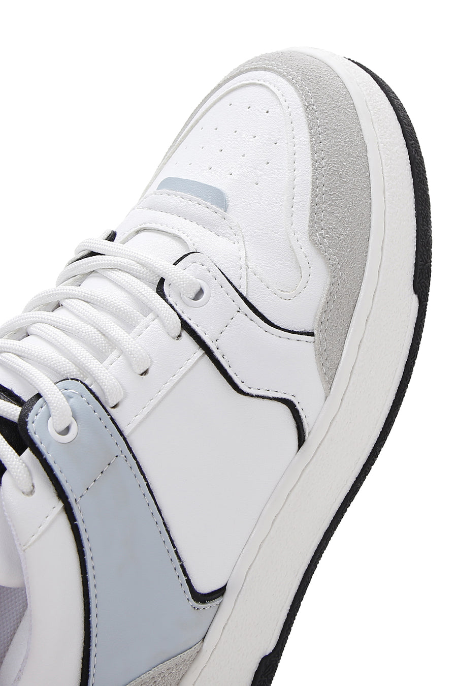 Kadın Beyaz Süet Detaylı Sneaker