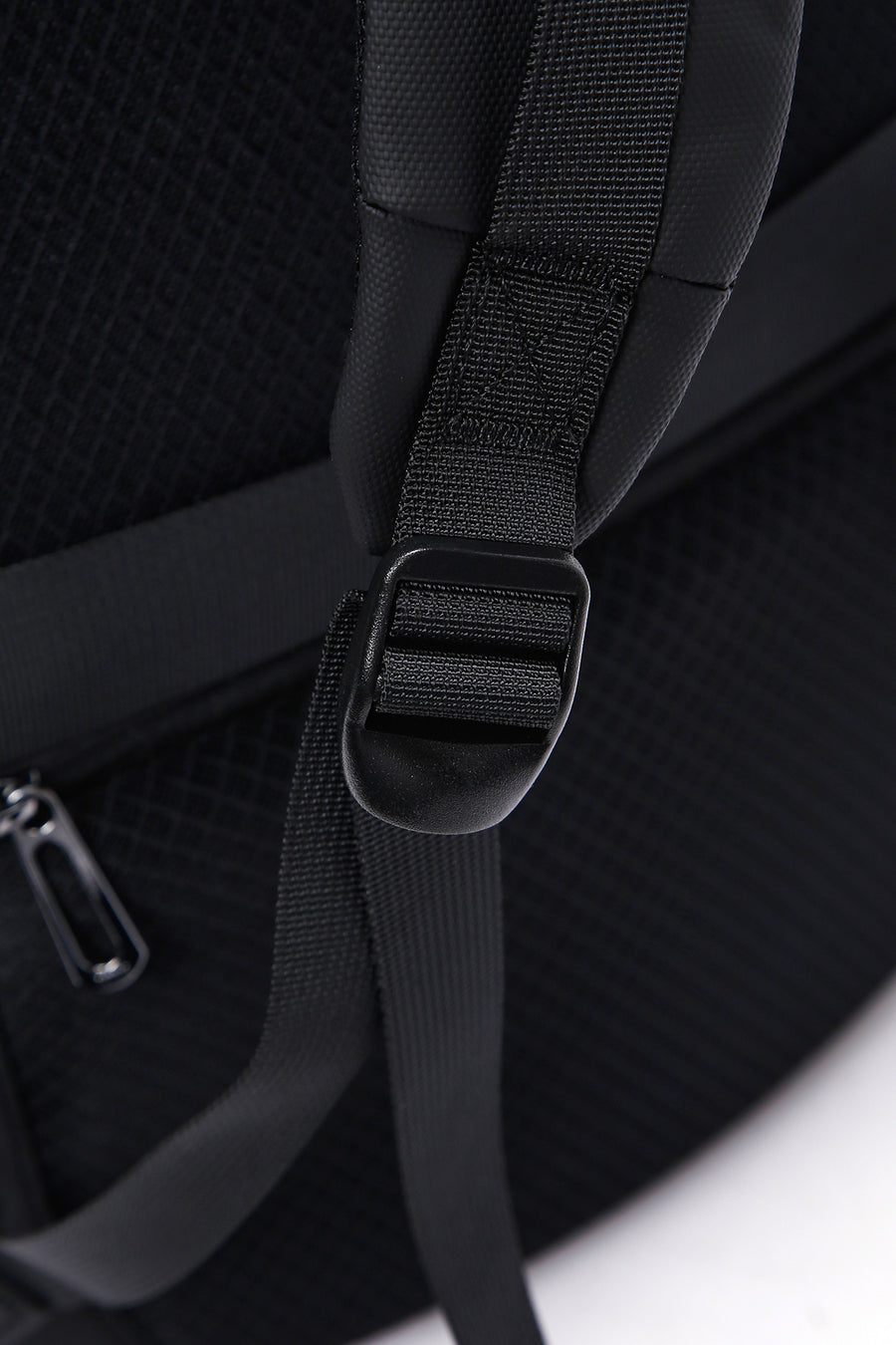 D-Pack Unisex Black Technological Fabric Hardcase Backpack