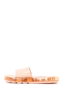 Women's Pink Jelly Slippers | Derimod