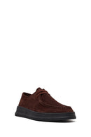 Men's Brown Lace-Up Suede Leather Casual Shoes | Derimod