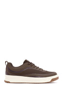 ACBC x Derimod Men's Brown Lace-Up Sneakers | Derimod