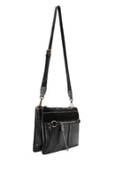 Women's Black Long Strap Crossbody Bag | Derimod