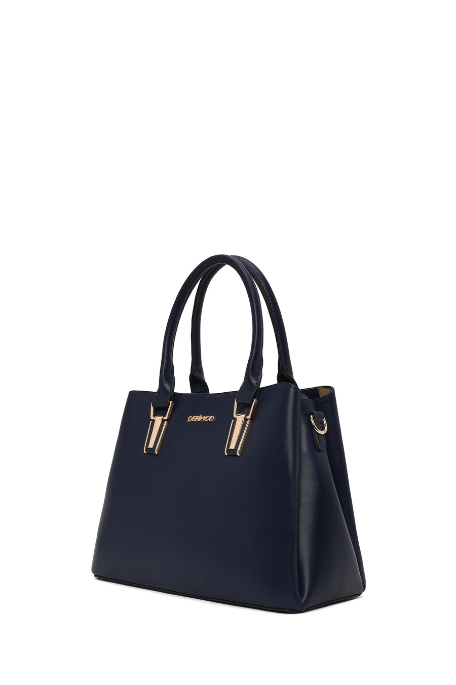 Woman Navy Blue Long-Strap Shoulder Bag