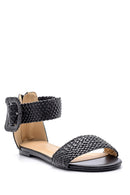 Women's Buckle Detailed Sandals | Derimod