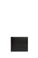 Men's Black Leather Wallet | Derimod