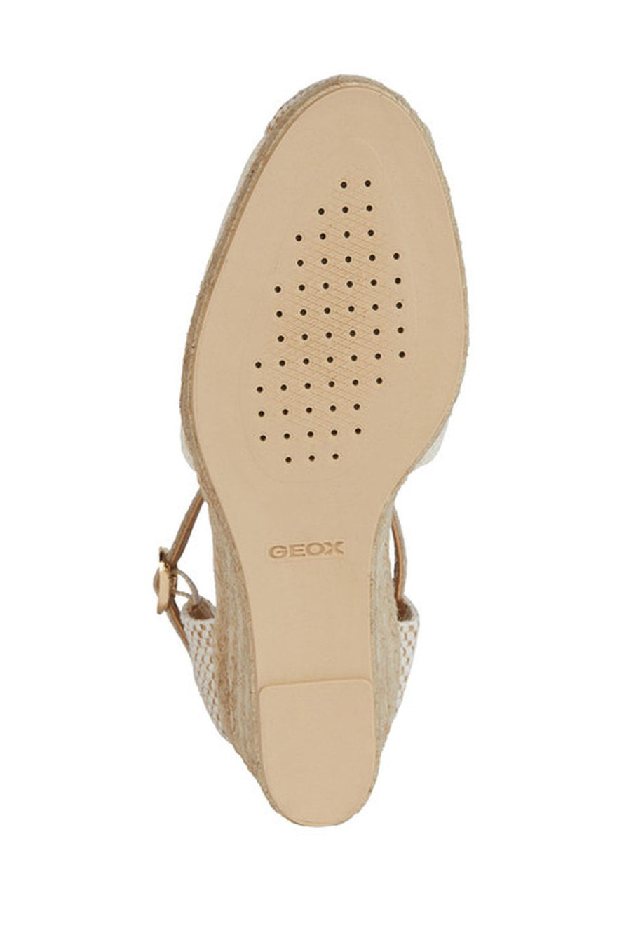 Geox Women's Mink Gelsa Ankle Strap Wedge Heel Espadrille