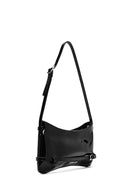 Women's Black Long Strap Patent Leather Shoulder Bag | Derimod