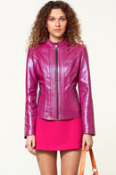 Bianca Women's Leather Jacket | Derimod