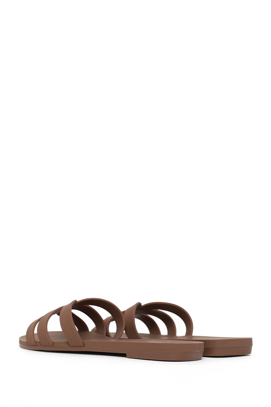 Woman Brown Jelly Slipper