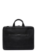 Men's Black Leather Briefcase | Derimod