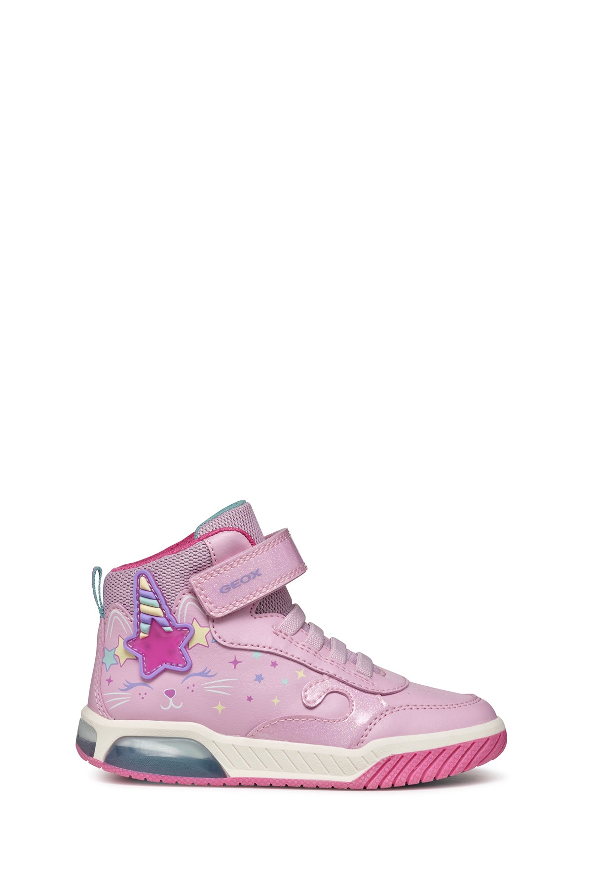 Geox Kız Çocuk Pembe Girl Bilekli Sneaker