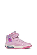 Geox Girl Pink Ankle Sneakers | Derimod