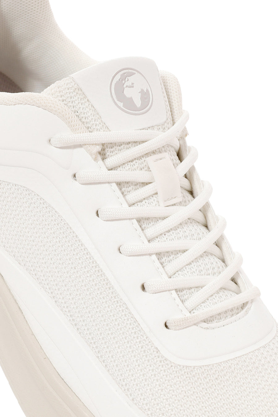 ACBC x Derimod Erkek Beyaz Bağcıklı Sneaker
