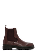 Men's Brown Leather Chelsea Boots | Derimod