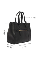 Women's Black Long Strap Leather Shoulder Bag | Derimod