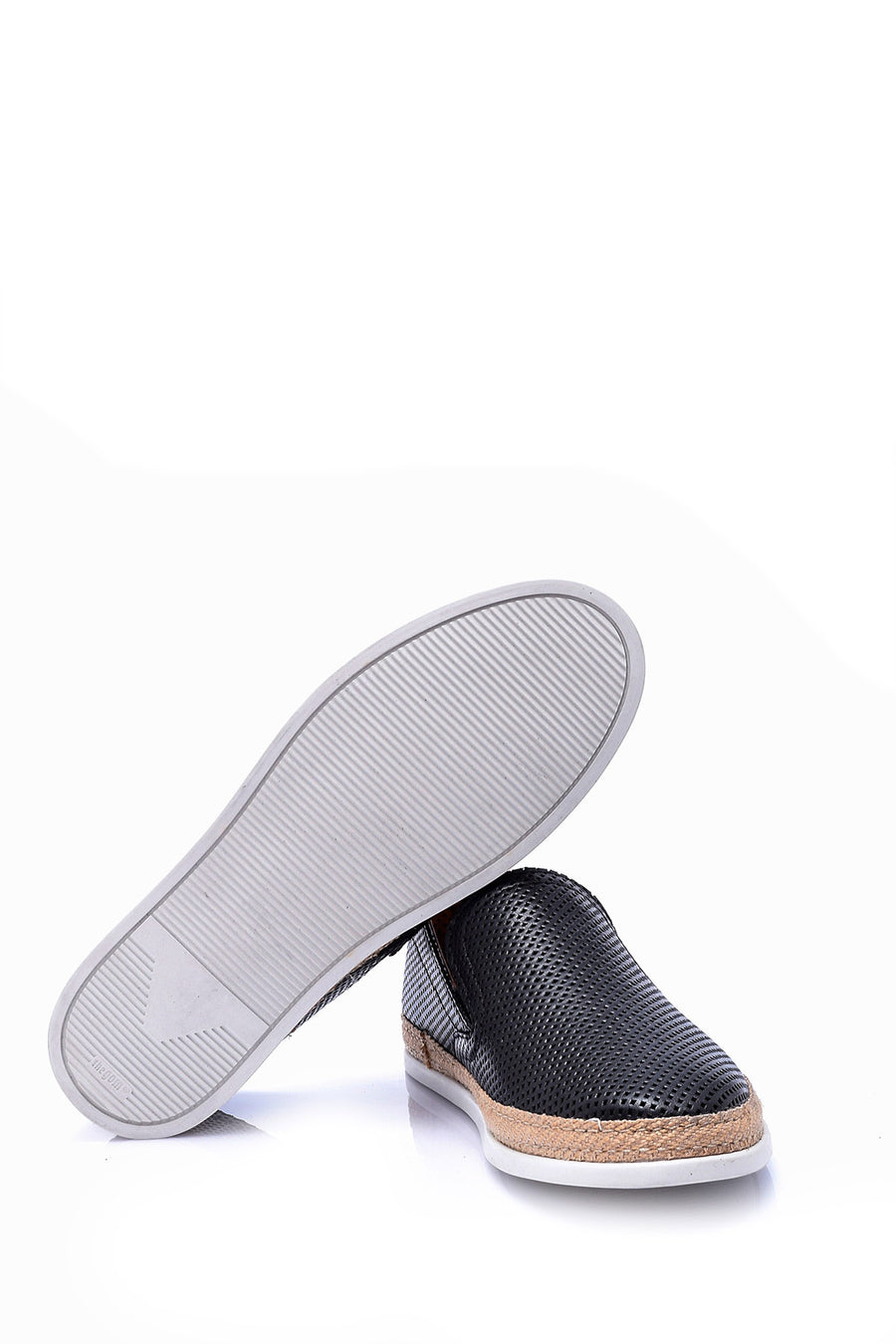 Men's Straw Sole Leather Loafer