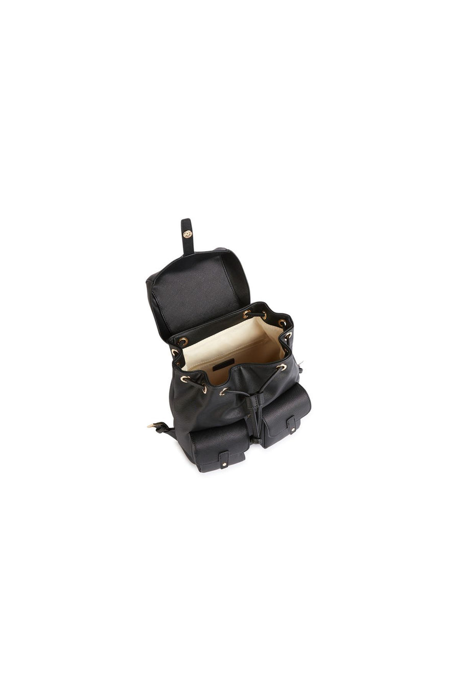 Geox Women's Black Faloria Leather Backpack