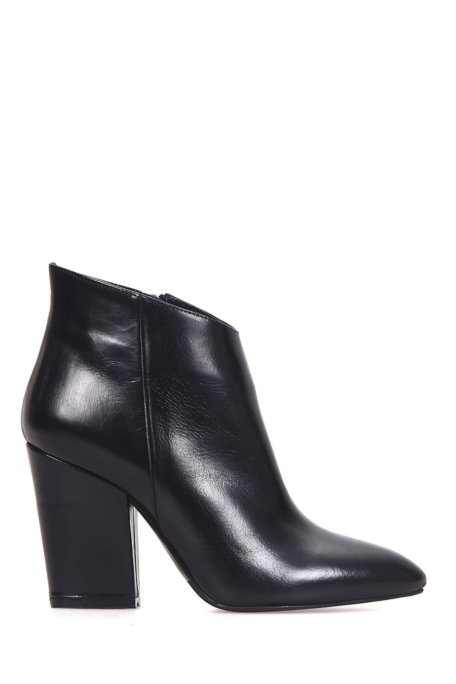 Kadın Vidala Deri Bootie 18WFD160218 | Derimod
