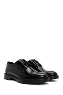 Men's Black Lace-up Leather Casual Shoes | Derimod