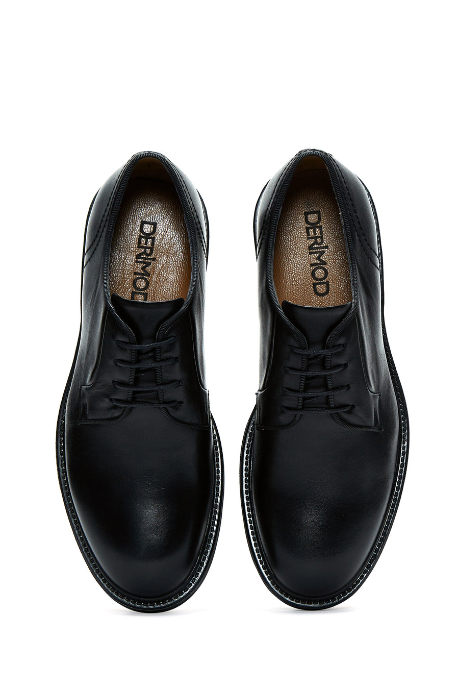 Men's Black Leather Classic Shoes