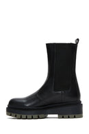 Women's Black Thick Soled Chelsea Boots | Derimod