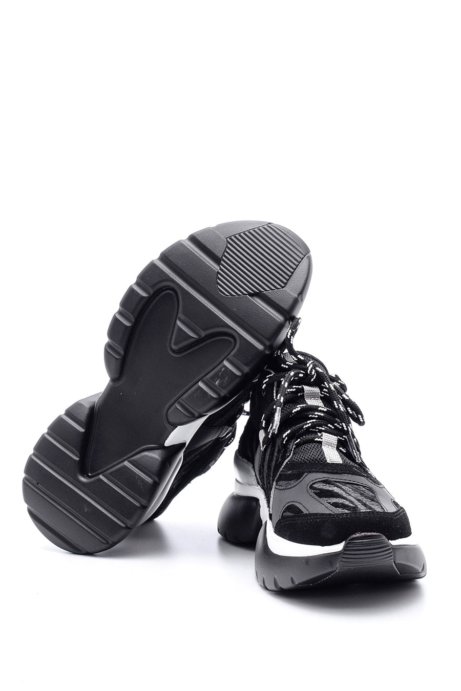 Kadın Zebra Detaylı Sneaker
