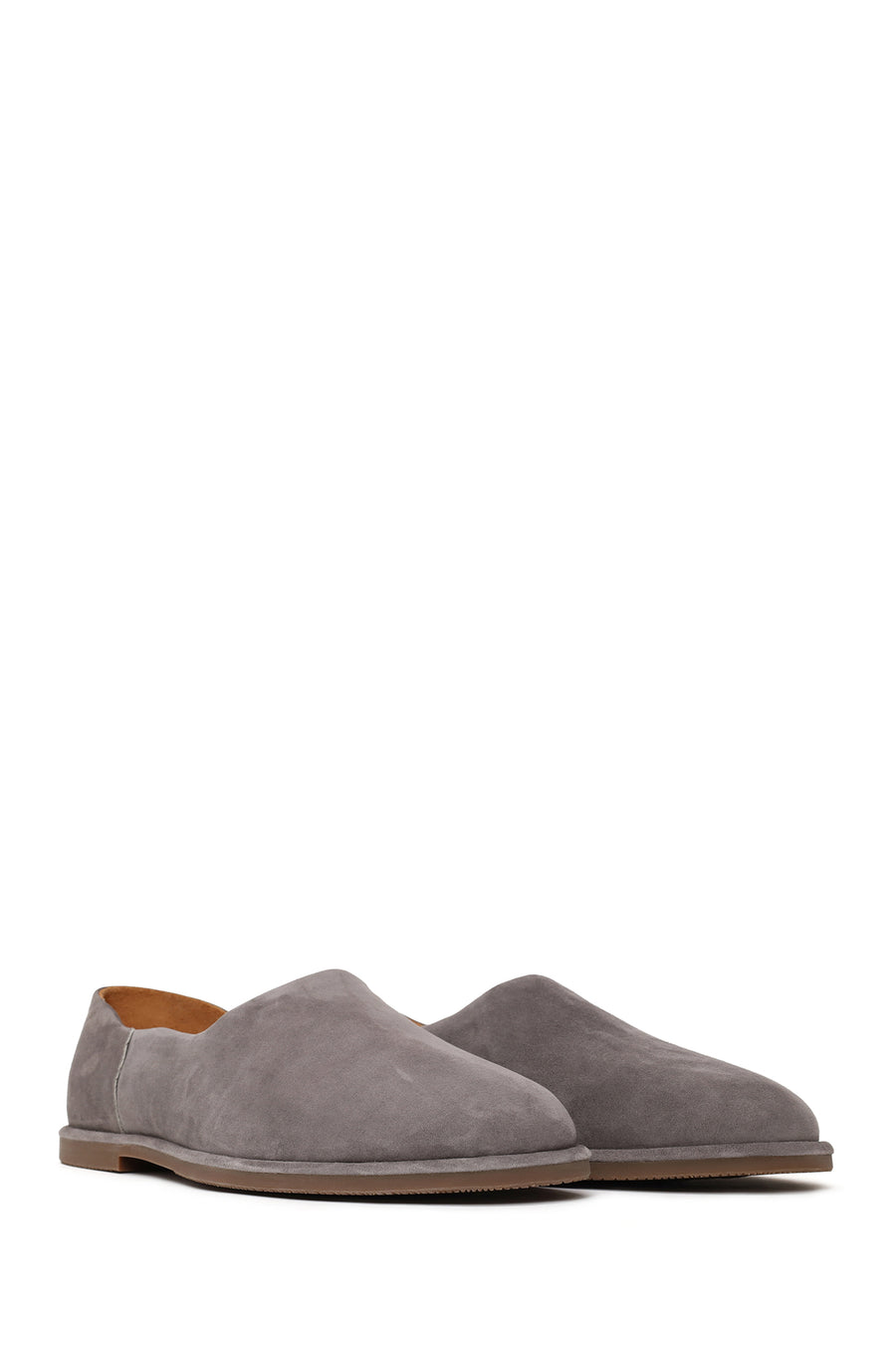 Male Grey Suede Loafer