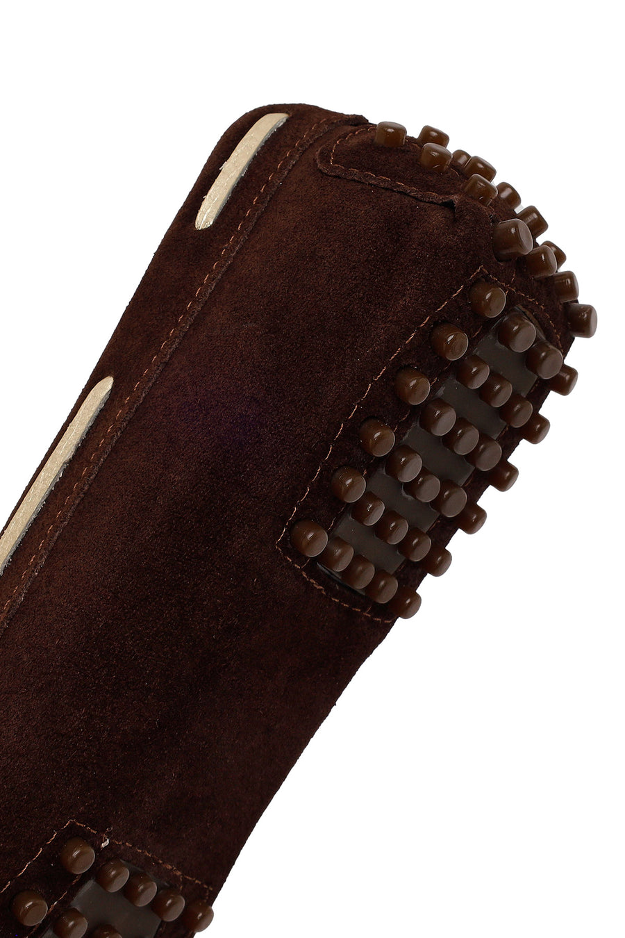 Woman Brown Tassel Suede Loafer