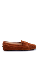 Kadın Süet Loafer | Derimod