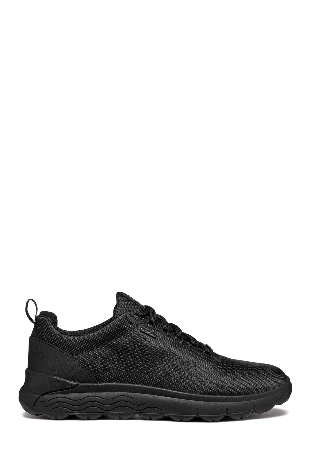 Geox Erkek Siyah Spherica 4x4 Abx B Bağcıklı Waterproof Deri Sneaker