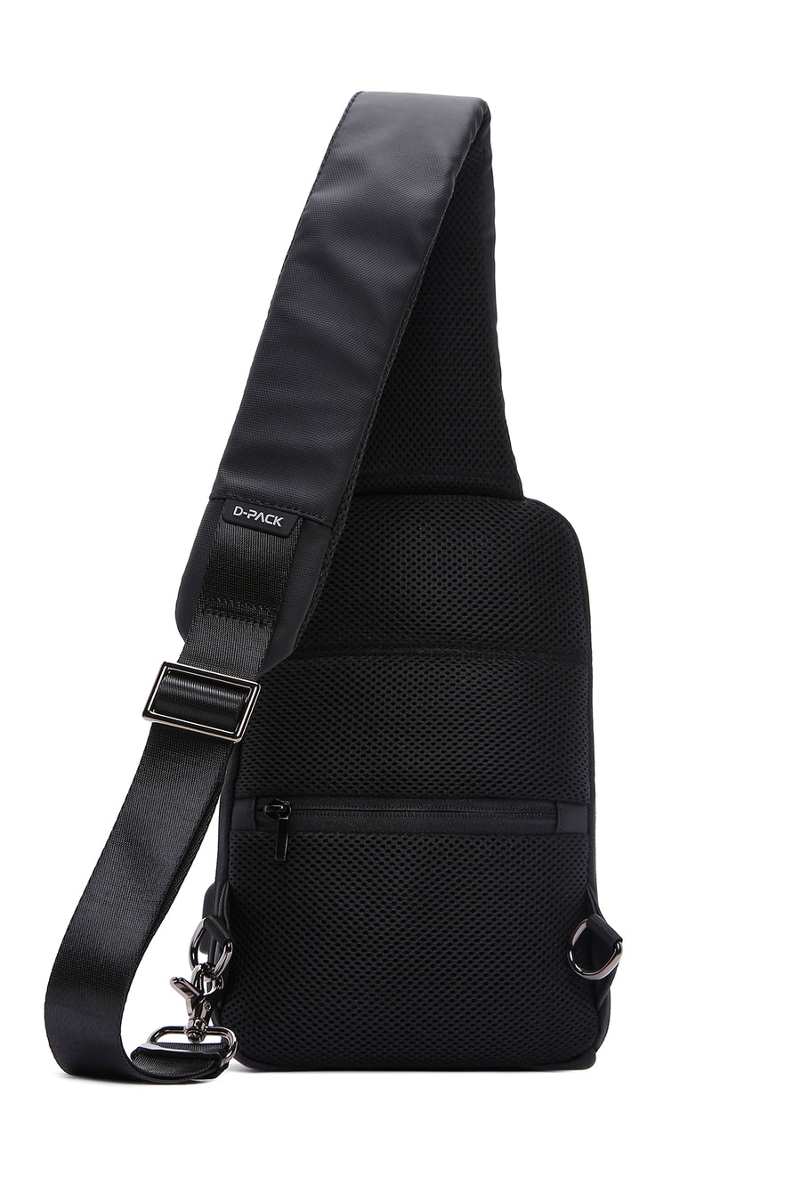 D-Pack Erkek Siyah Teknolojik Kumaş Çapraz Çanta