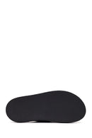 Male Grey Suede Slipper | Derimod