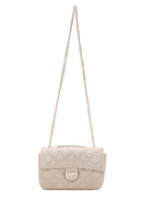 Women's Beige Quilted Crossbody Bag | Derimod