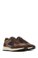Men's Brown Lace-Up Leather Sneaker | Derimod