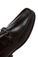 Men's Brown Leather Casual Loafer | Derimod