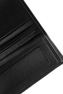 Men's Black Leather Card Holder | Derimod