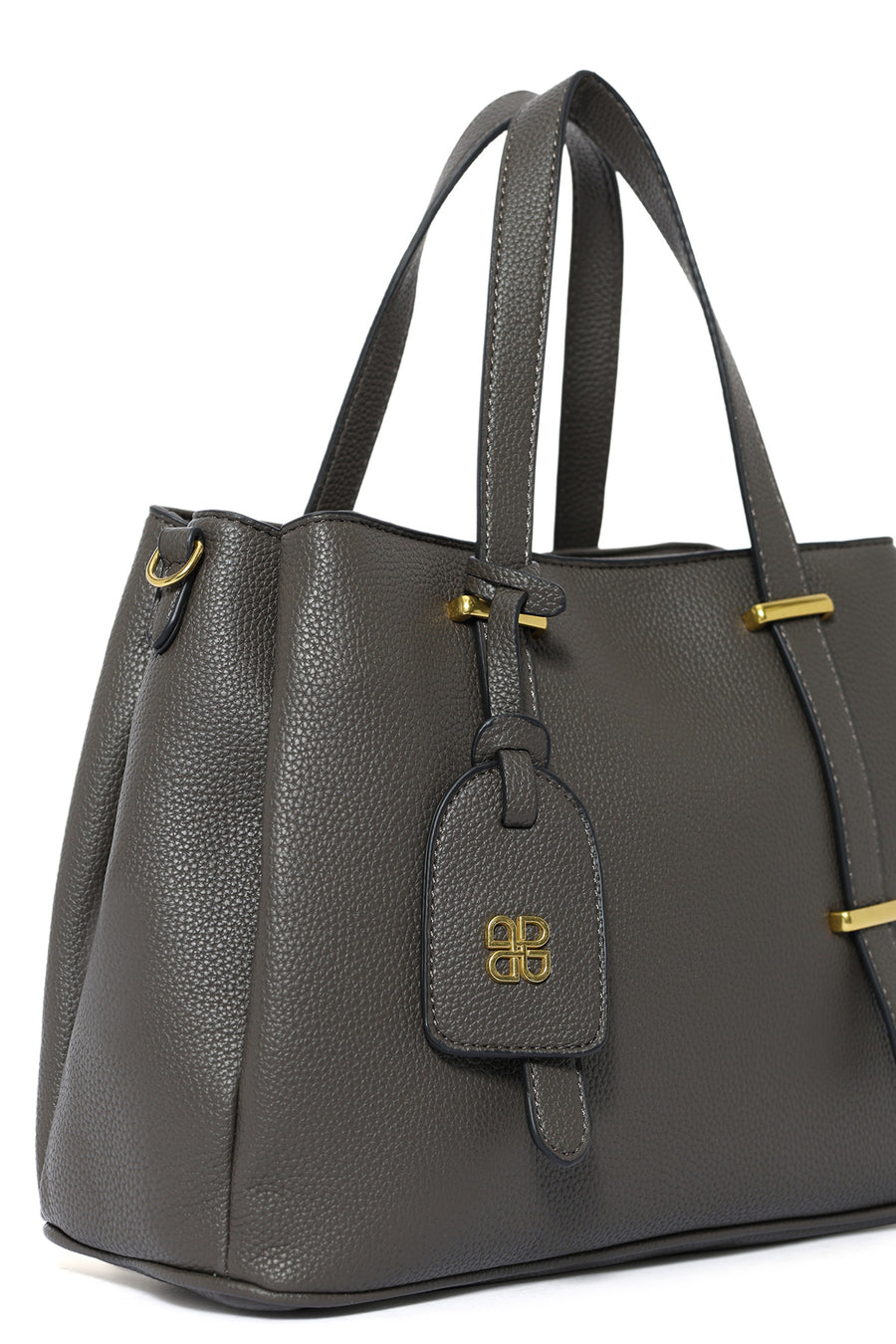 Women's Gray Long Strap Shoulder Bag