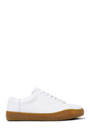 Camper Men's White Peu Terreno Leather Sneaker | Derimod