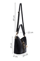 Women's Black Long Strap Shoulder Bag | Derimod