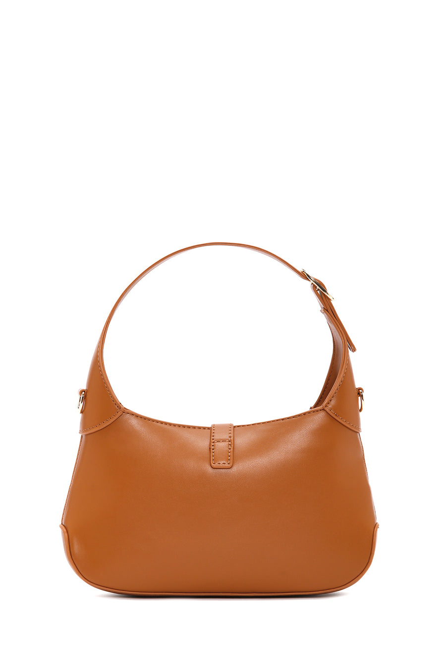 Women's Tan Long Strap Shoulder Bag