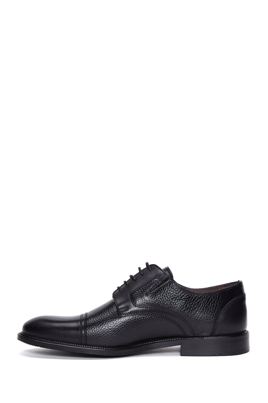 Men's Black Leather Classic Shoes