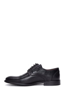 Men's Black Laced Leather Classic Shoes | Derimod